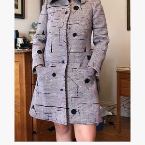 Vintage wool coat (custom-made in Geneva)